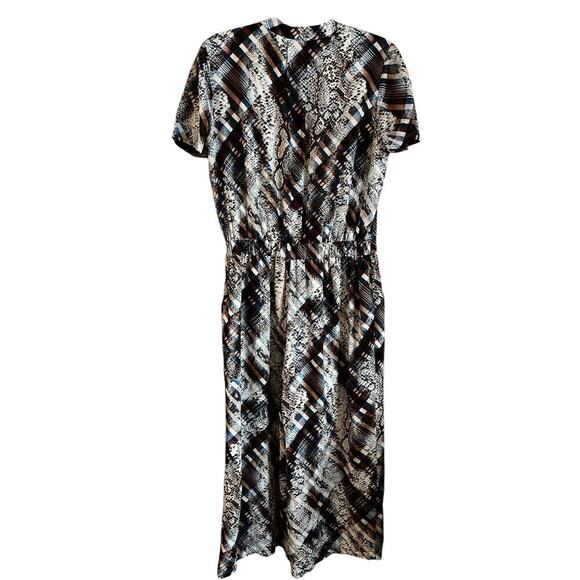 Ted Baker Pants - Ted Baker London Balay Quartz Plaid Print Cropped Jumpsuit Size 3 / US 8 Pockets